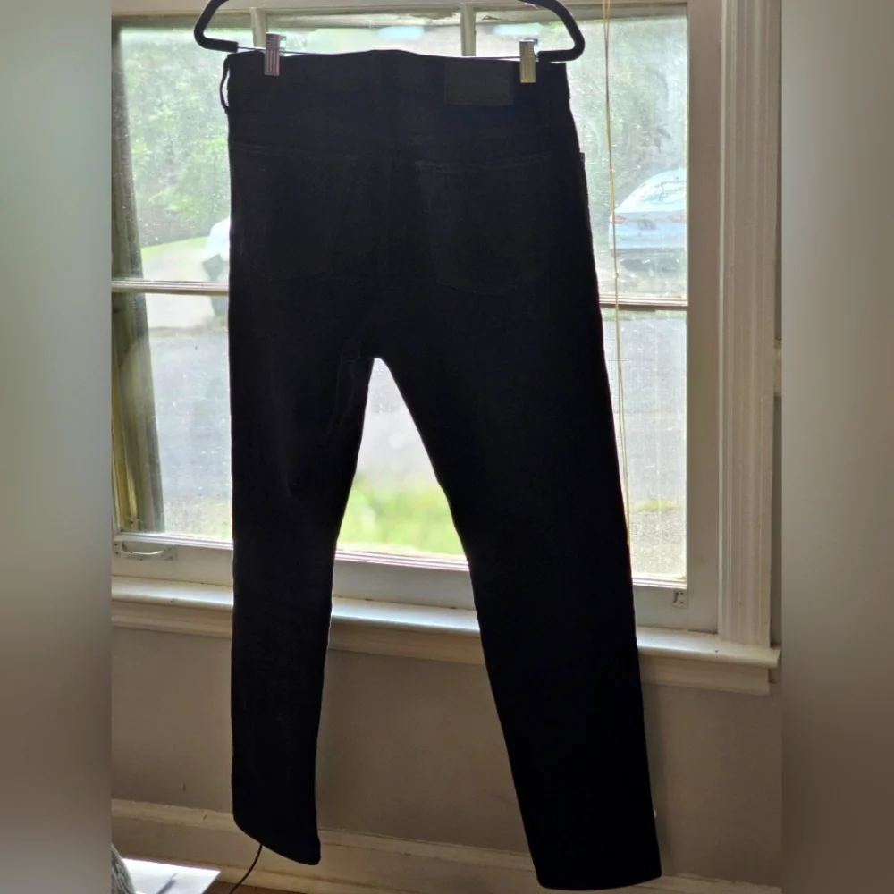 Madewell Men’s Athletic Slim Jeans Black W32 L32 CoolMax - Picture 2 of 8